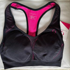 NWT Moving Comfort Just Right Racer Sports Bra